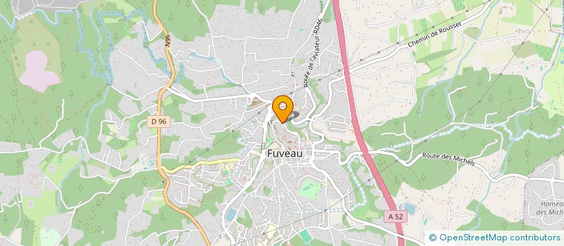 localisation de l'entreprise MADAME GHISLAINE CUROT  FUVEAU