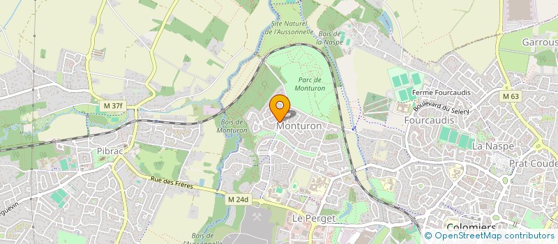 localisation de l'entreprise MADAME GHISLAINE DAL POS à COLOMIERS