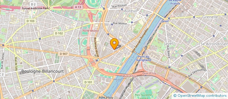 localisation de l'entreprise MADAME GHISLAINE DALLE  PARIS