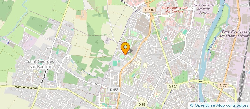 localisation de l'entreprise MADAME GHISLAINE DE CARLI à AUXERRE