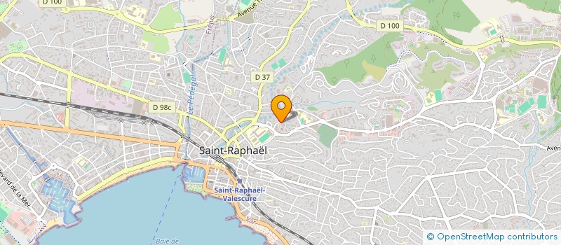 localisation de l'entreprise MADAME GHISLAINE DECAUX à SAINT-RAPHAEL