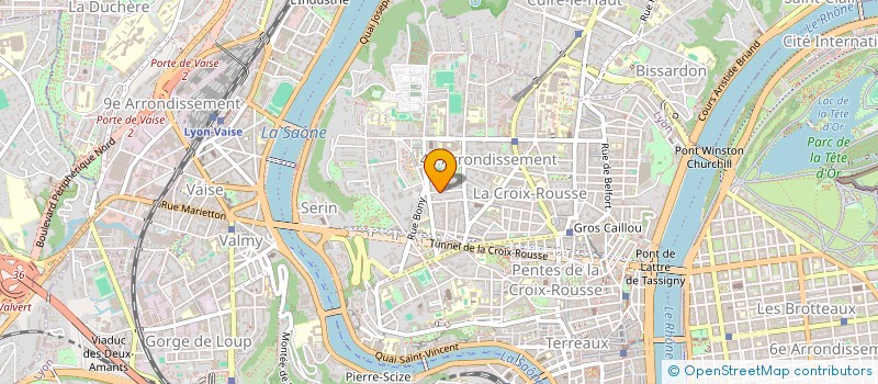 localisation de l'entreprise MADAME GHISLAINE DEFOURS  LYON