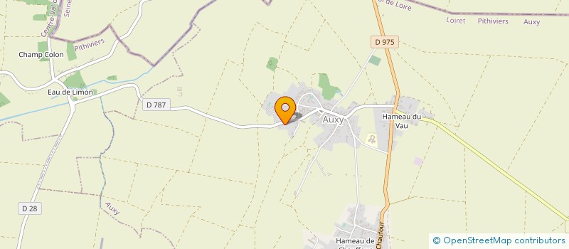 localisation de l'entreprise MADAME GHISLAINE DEFROMERIE à AUXY