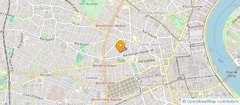 localisation de l'entreprise MADAME GHISLAINE DEHU  BORDEAUX