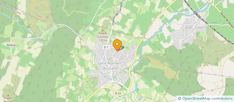 localisation de l'entreprise MADAME GHISLAINE DEMARTEAU  BELLEGARDE