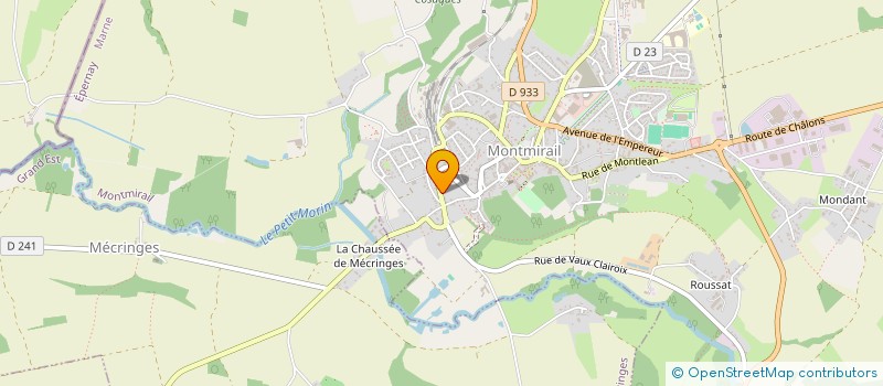 localisation de l'entreprise MADAME GHISLAINE DESTOUCHES à LE BREUIL