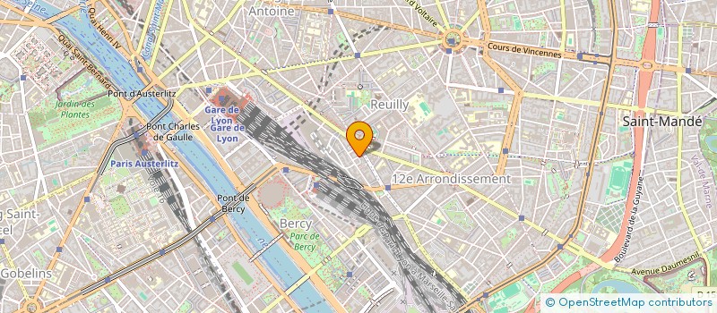 localisation de l'entreprise MADAME GHISLAINE DU MAS DE PAYSAC  PARIS