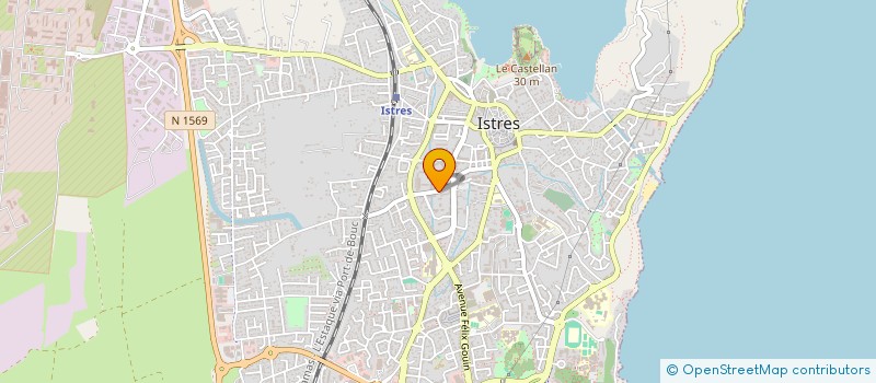 localisation de l'entreprise MADAME GHISLAINE DUFAYARD à ISTRES