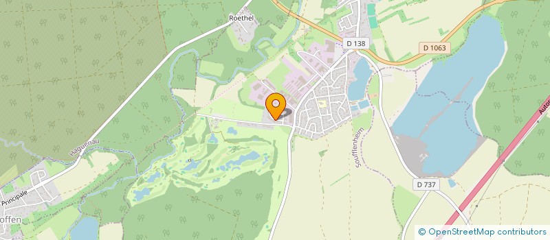 localisation de l'entreprise MADAME GHISLAINE DUPAILLON  SOUFFLENHEIM