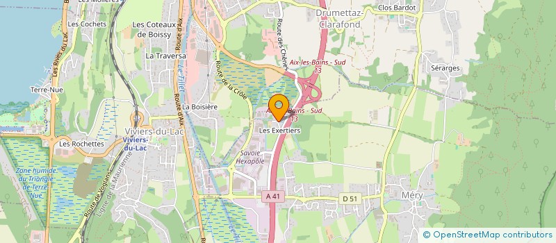 localisation de l'entreprise MADAME GHISLAINE EXERTIER à MERY