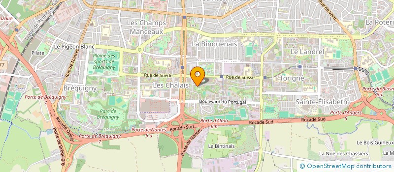 localisation de l'entreprise MADAME GHISLAINE FLOURY  RENNES