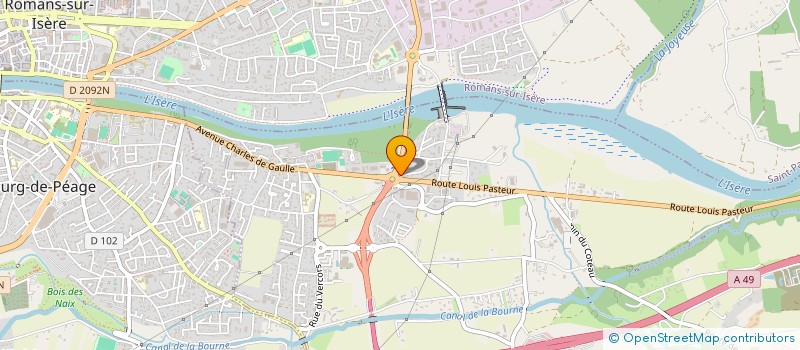 localisation de l'entreprise MADAME GHISLAINE FUSTIER  CHATUZANGE-LE-GOUBET