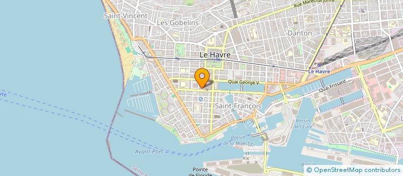 localisation de l'entreprise MADAME GHISLAINE GALLAY à LE HAVRE