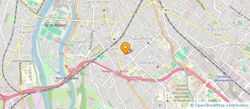 localisation de l'entreprise MADAME GHISLAINE GANTHIER à TOULOUSE