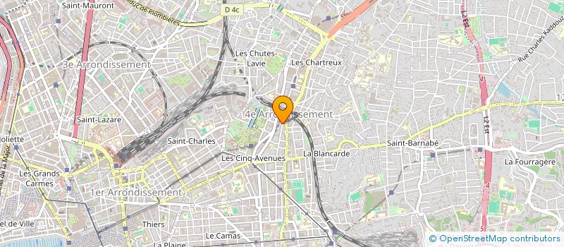 localisation de l'entreprise MADAME GHISLAINE GARCIA à MARSEILLE