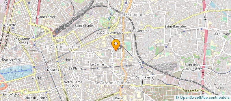 localisation de l'entreprise MADAME GHISLAINE GARCIN à MARSEILLE