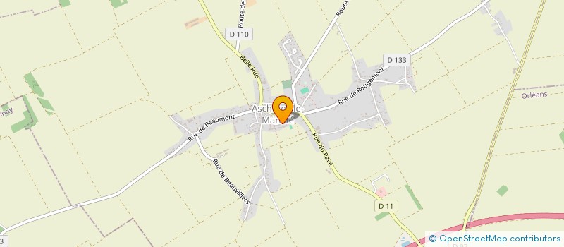 localisation de l'entreprise MADAME GHISLAINE GERARD à ASCHERES-LE-MARCHE