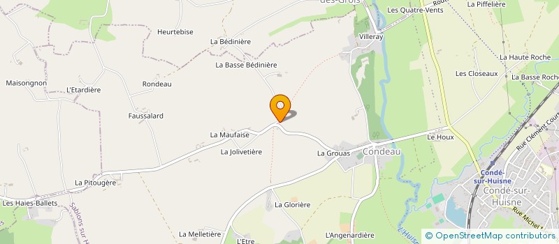 localisation de l'entreprise MADAME GHISLAINE GERMOND à SABLONS-SUR-HUISNE