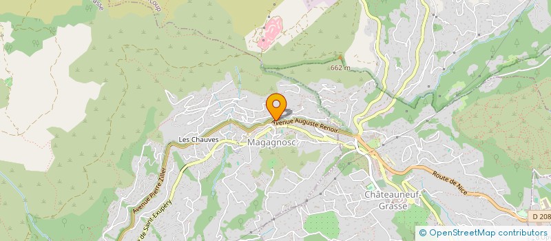localisation de l'entreprise MADAME GHISLAINE GILQUIN à GRASSE