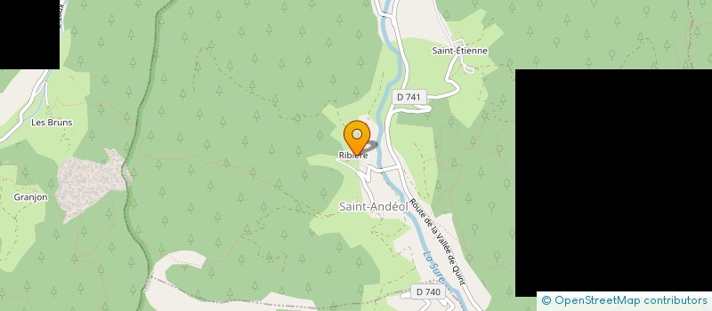 localisation de l'entreprise MADAME GHISLAINE GIORDANO  SAINT-ANDEOL