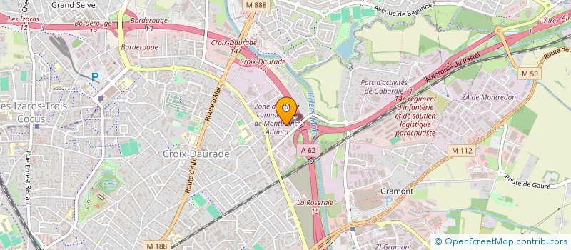 localisation de l'entreprise MADAME GHISLAINE GLEYZES à TOULOUSE
