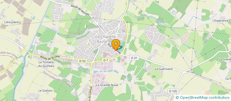 localisation de l'entreprise MADAME GHISLAINE GRIEU  DIVATTE-SUR-LOIRE