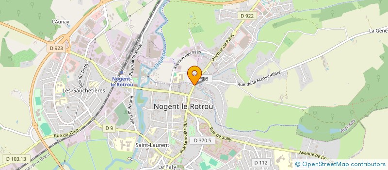 localisation de l'entreprise MADAME GHISLAINE GUERIN à NOGENT-LE-ROTROU