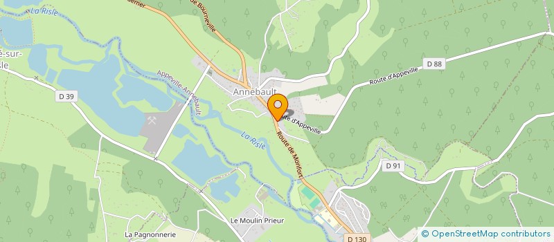 localisation de l'entreprise MADAME GHISLAINE GUILEFENG DONKENG  APPEVILLE-ANNEBAULT