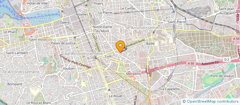 localisation de l'entreprise MADAME GHISLAINE GUIZOT à MARSEILLE