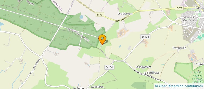 localisation de l'entreprise MADAME GHISLAINE HALLOT-BOYER à LA BAULE-ESCOUBLAC