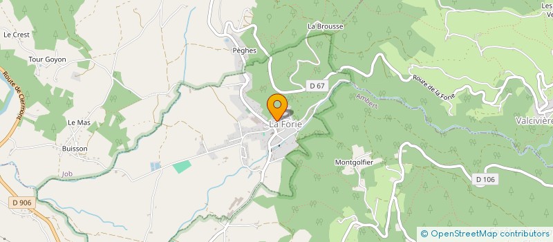 localisation de l'entreprise MADAME GHISLAINE HENRY  VALCIVIERES