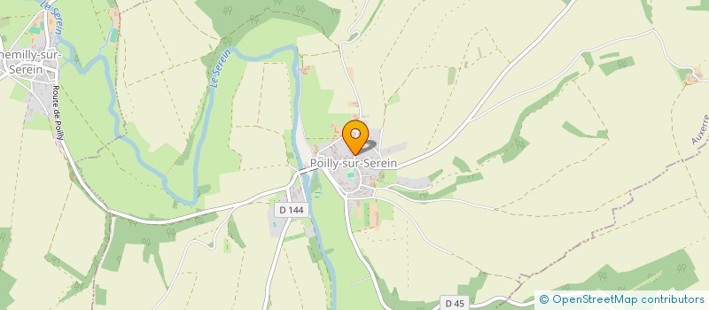 localisation de l'entreprise MADAME GHISLAINE HENRY  POILLY-SUR-SEREIN