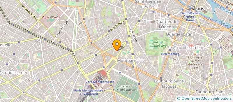 localisation de l'entreprise MADAME GHISLAINE HIERSO  PARIS 06