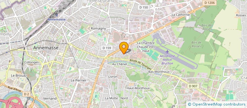 localisation de l'entreprise MADAME GHISLAINE INNOCENT à ANNEMASSE