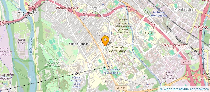 localisation de l'entreprise MADAME GHISLAINE JOLLY à TOULOUSE