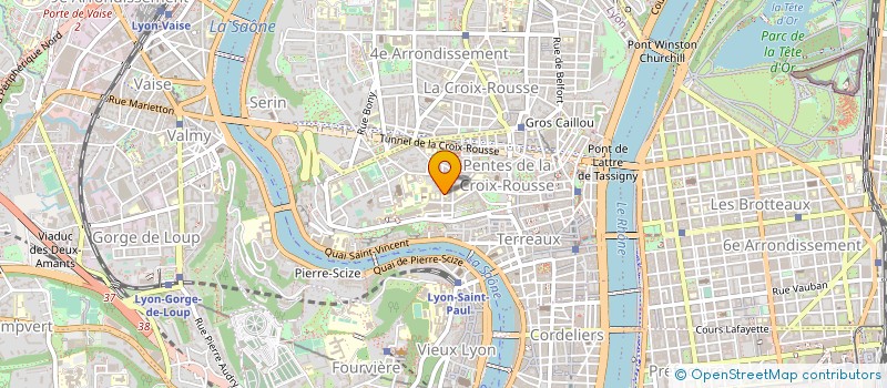 localisation de l'entreprise MADAME GHISLAINE KIEJNA à LYON