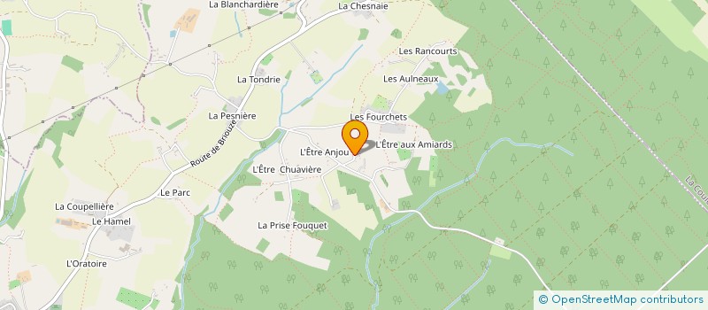 localisation de l'entreprise MADAME GHISLAINE KLEIN à DOMFRONT-EN-POIRAIE