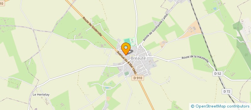 localisation de l'entreprise MADAME GHISLAINE LACHEVRE à GODERVILLE