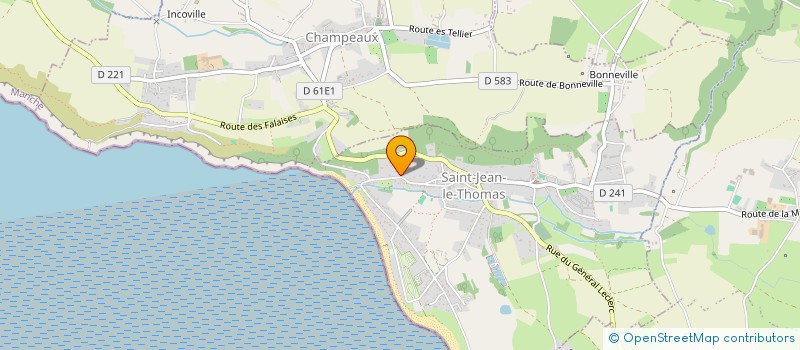 localisation de l'entreprise MADAME GHISLAINE LANSARDIERE  SAINT-JEAN-LE-THOMAS