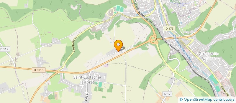 localisation de l'entreprise MADAME GHISLAINE LEBARBIER  SAINT-EUSTACHE-LA-FORET