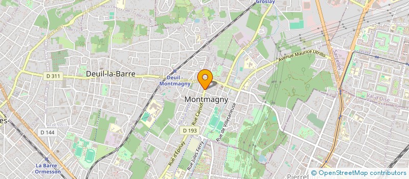 localisation de l'entreprise MADAME GHISLAINE LEFEBVRE  MONTMAGNY