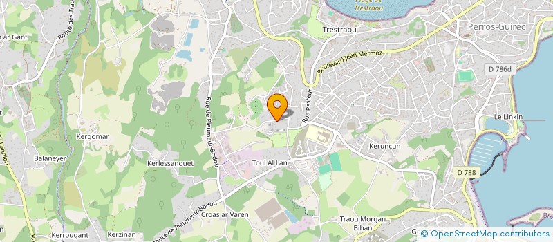 localisation de l'entreprise MADAME GHISLAINE LEPVRIER à PERROS-GUIREC