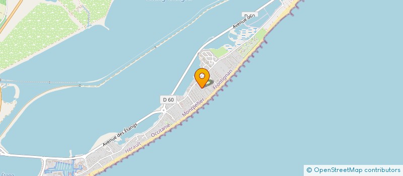 localisation de l'entreprise MADAME GHISLAINE LEROY à FRONTIGNAN