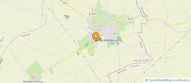 localisation de l'entreprise MADAME GHISLAINE LETURQUE  PUISIEUX