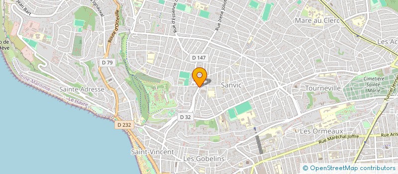 localisation de l'entreprise MADAME GHISLAINE LORTON à LE HAVRE