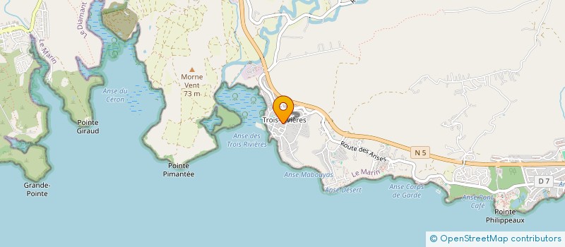 localisation de l'entreprise MADAME GHISLAINE MAGDELEINE  SAINTE-LUCE