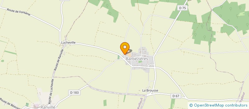 localisation de l'entreprise MADAME GHISLAINE MASSIOT à BARBEZIERES