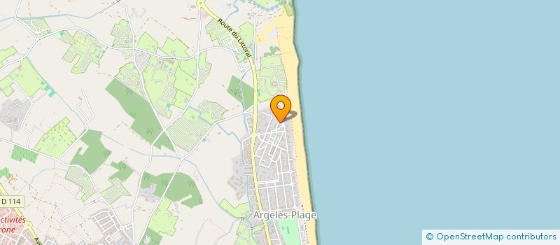 localisation de l'entreprise MADAME GHISLAINE MASSIP à ARGELES-SUR-MER