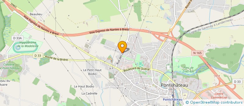localisation de l'entreprise MADAME GHISLAINE MAUMY à SAINTE-REINE-DE-BRETAGNE