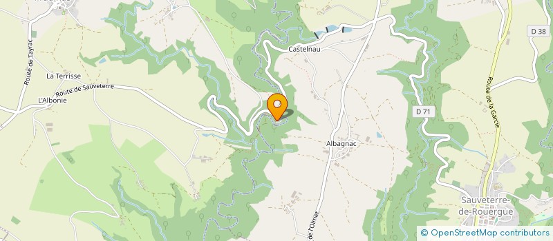 localisation de l'entreprise MADAME GHISLAINE MAUREL  PRADINAS